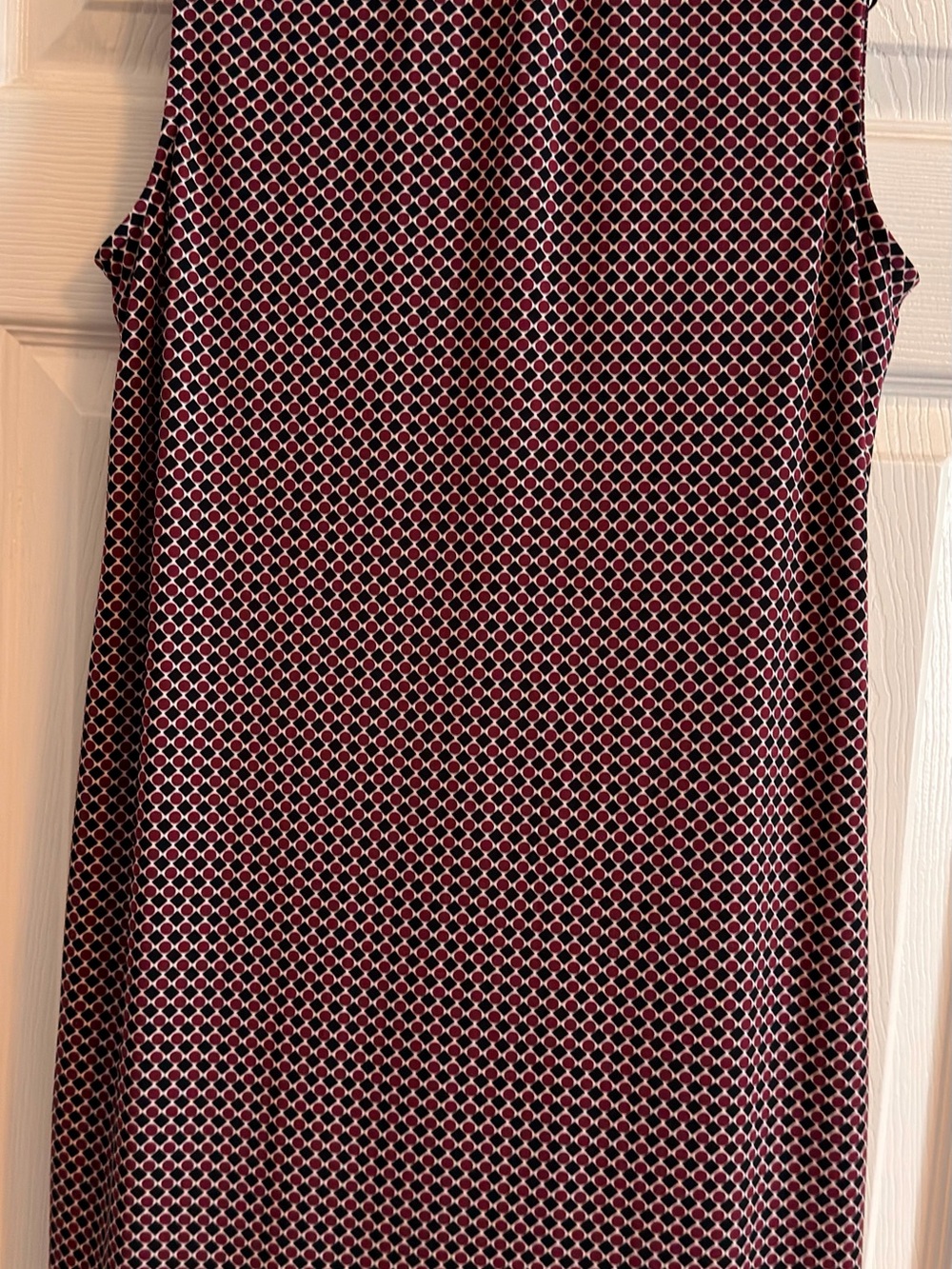 Michael Kors Garnet Geometric Midi Dress - Multicolor - Picture 5 of 5